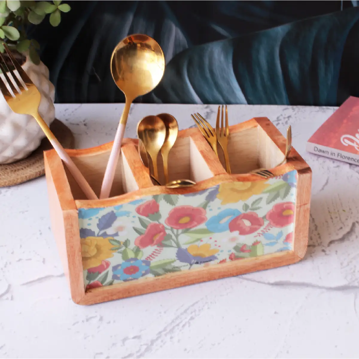 Floral Charm Table organiser - Table Organisers Collection