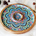 Mandala Muse Chip & Dip Platter Set.