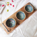 Mandala Muse Trio Serving Board Set