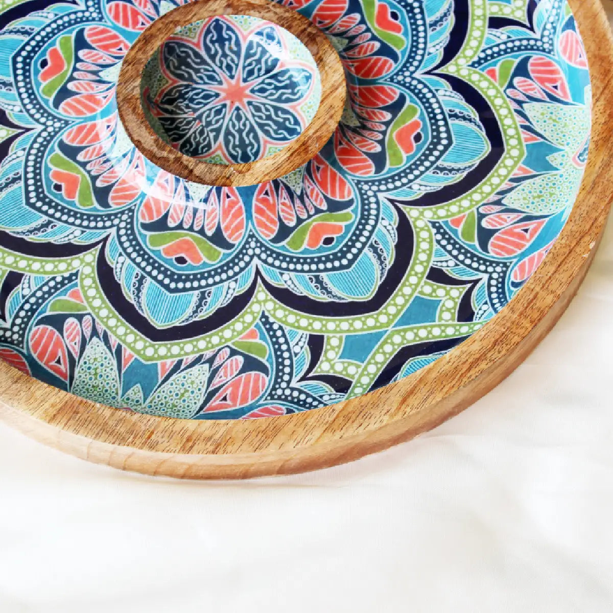 Mandala Muse Chip & Dip Platter Set.