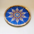 Moroccan Blue Serving Tray