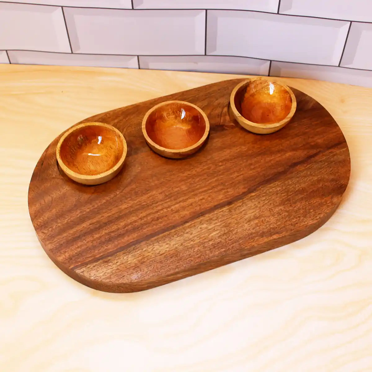 Oval Wood Platter
