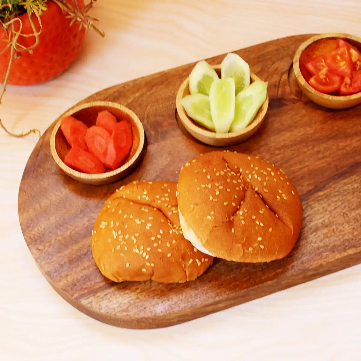 Oval Wood Platter