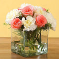 Peach Rose Vase