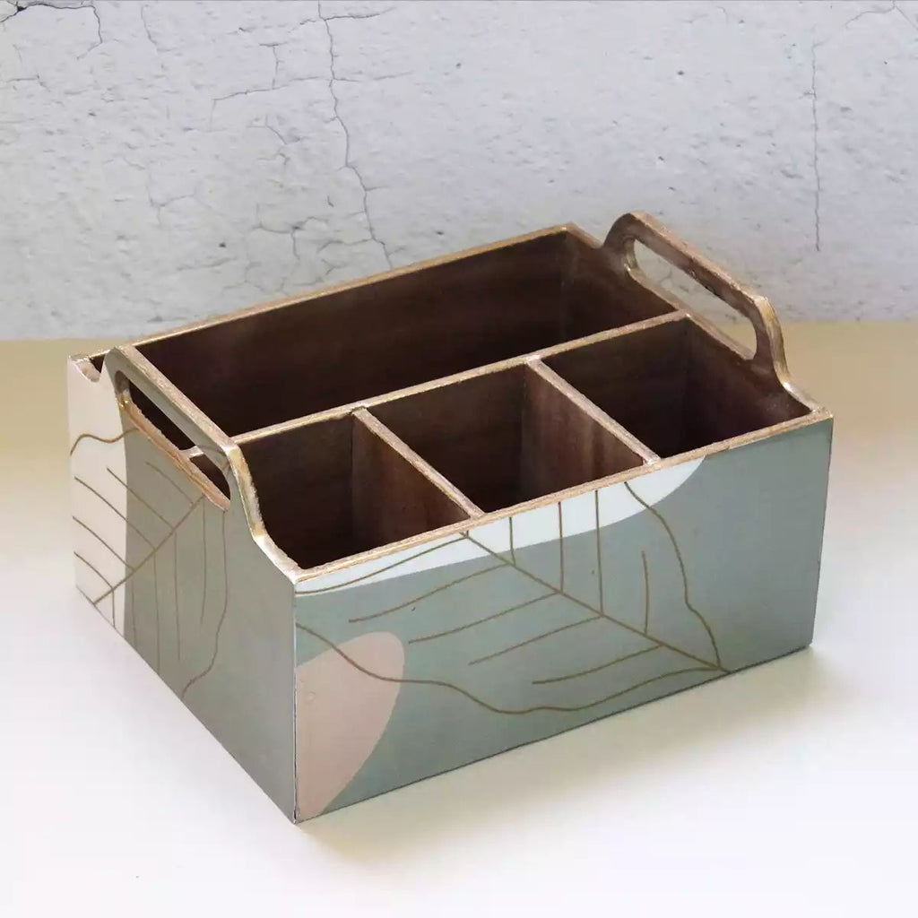 Pista Green Table Organisers Collection